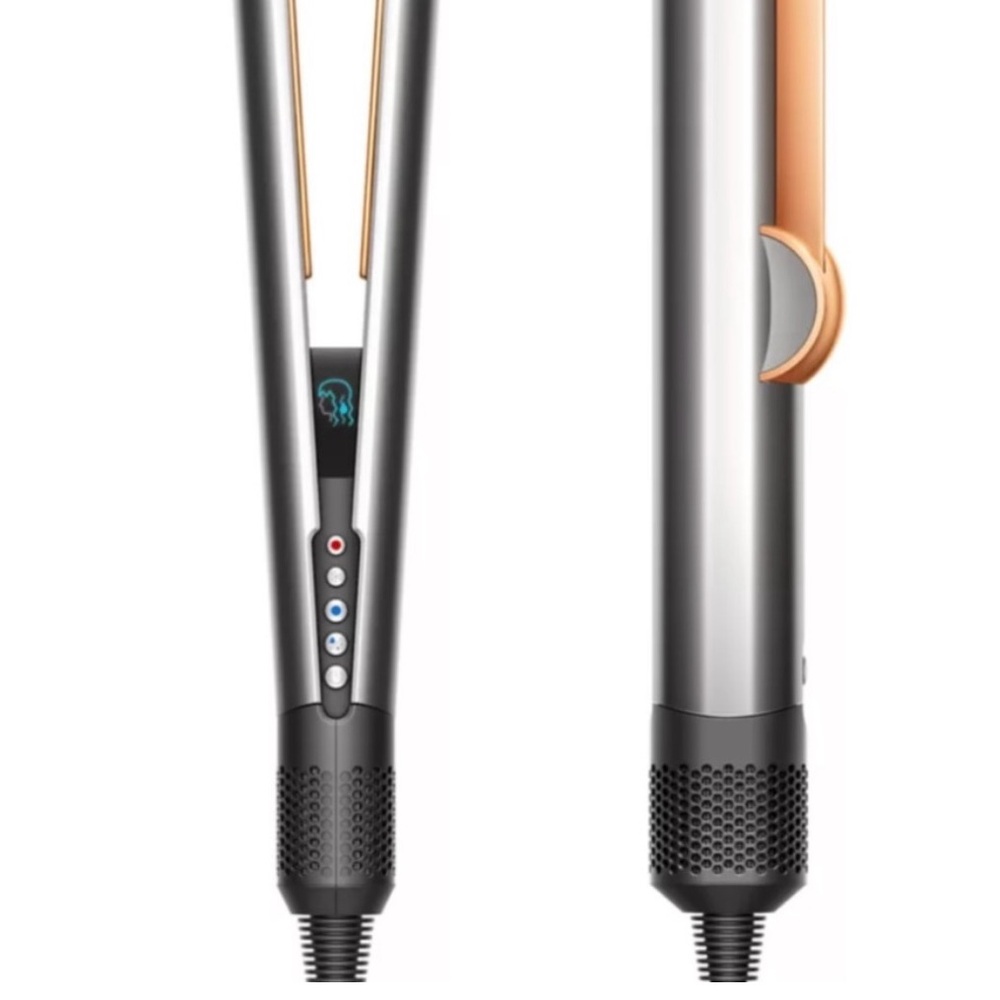 Dyson Hair Straightener - Silver and Orange